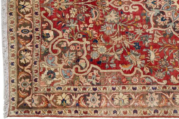 Kurzflorteppich Heritage Rug 2179249 Schurwolle - Rot / Braun