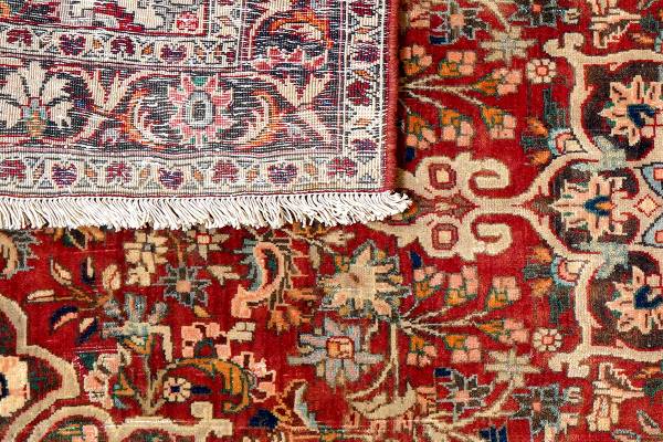 Kurzflorteppich Heritage Rug 2179249 Schurwolle - Rot / Braun