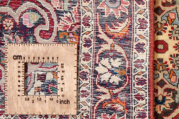 Kurzflorteppich Heritage Rug 2179249 Schurwolle - Rot / Braun