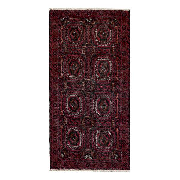 Laagp. vloerkleed Heritage Rug 2179257 scheerwol - beige/rood