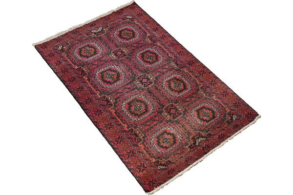 Laagp. vloerkleed Heritage Rug 2179257 scheerwol - beige/rood