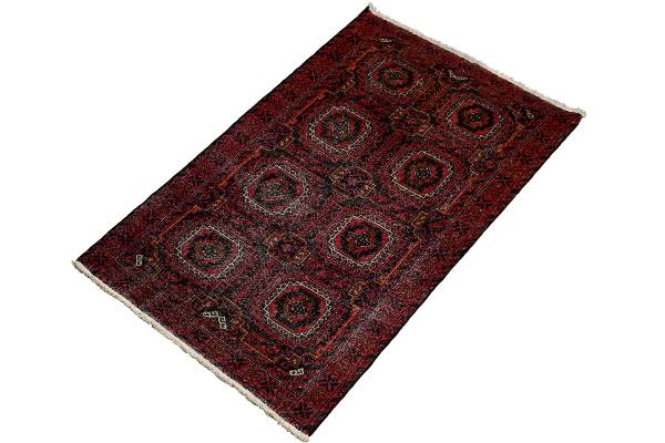 Laagp. vloerkleed Heritage Rug 2179257 scheerwol - beige/rood