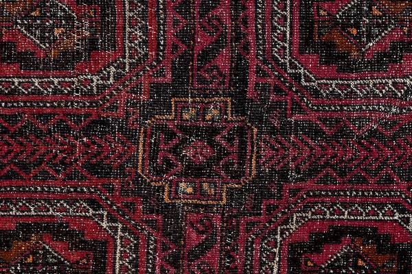 Laagp. vloerkleed Heritage Rug 2179257 scheerwol - beige/rood