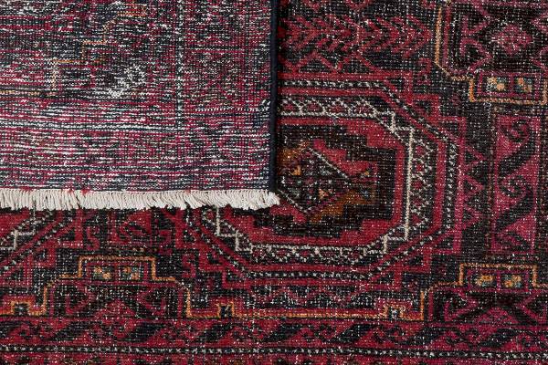 Laagp. vloerkleed Heritage Rug 2179257 scheerwol - beige/rood