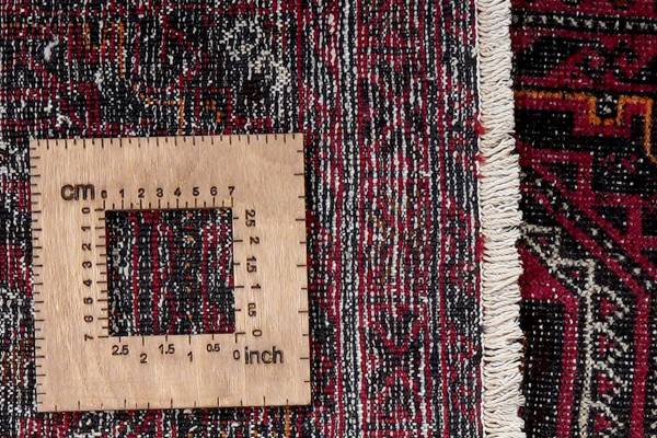 Laagp. vloerkleed Heritage Rug 2179257 scheerwol - beige/rood