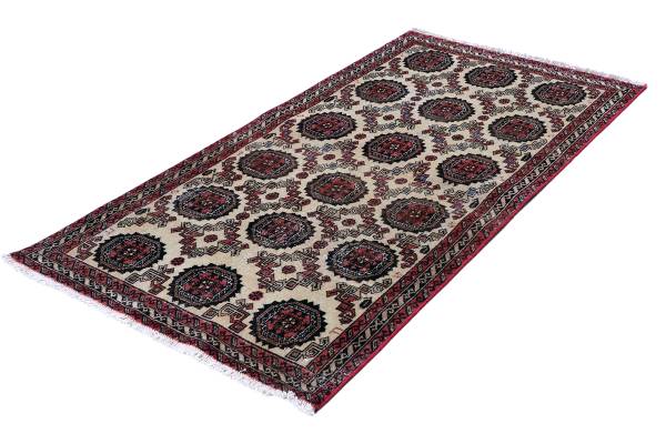 Laagp. vloerkleed Heritage Rug 2179258 scheerwol - zwart/beige
