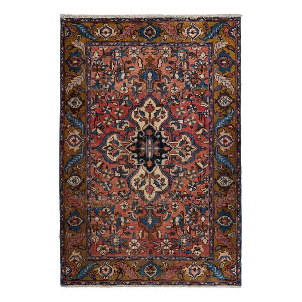 Kurzflorteppich Heritage Rug 2179263 Schurwolle - Beige / Braun