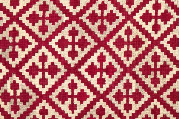 Laagp. vloerkleed Kelim Gashgai 2177804 scheerwol - rood/beige