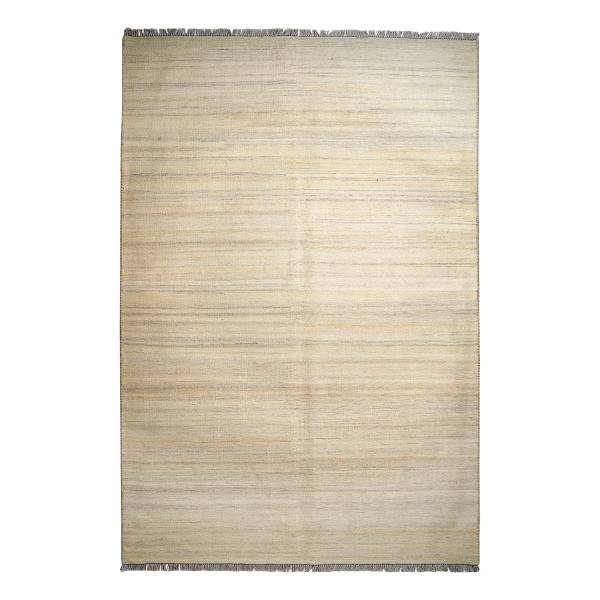 Kurzflorteppich Kelim Gashgai 2177444 Schurwolle - Beige