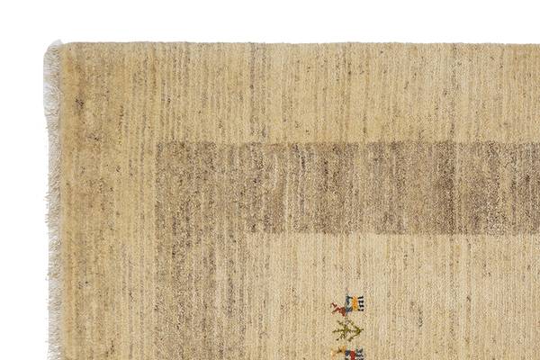 Hochflorteppich Gabbeh Sonnat 2115608 Schurwolle - Beige