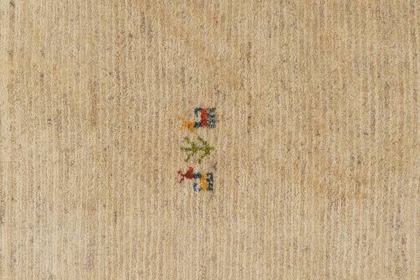 Hochflorteppich Gabbeh Sonnat 2115608 Schurwolle - Beige