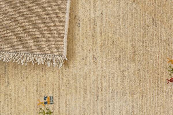 Hochflorteppich Gabbeh Sonnat 2115608 Schurwolle - Beige