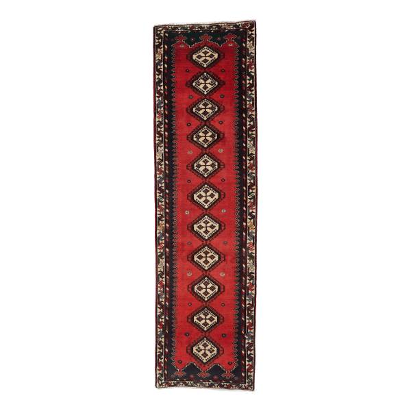 Tappeto a pelo corto Afshar 2082660 Lana vergine - Rosso / Beige