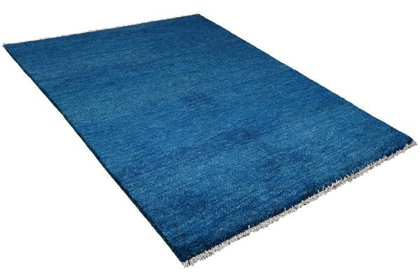 Tappeto a pelo lungo Gabbeh 2180042 Lana vergine - Blu