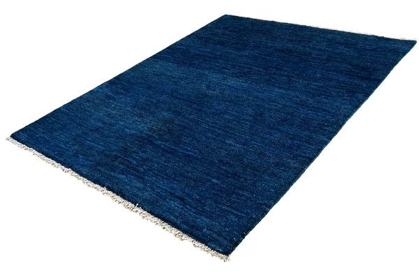 Tappeto a pelo lungo Gabbeh 2180042 Lana vergine - Blu
