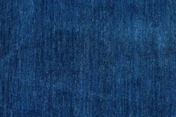 Tappeto a pelo lungo Gabbeh 2180042 Lana vergine - Blu