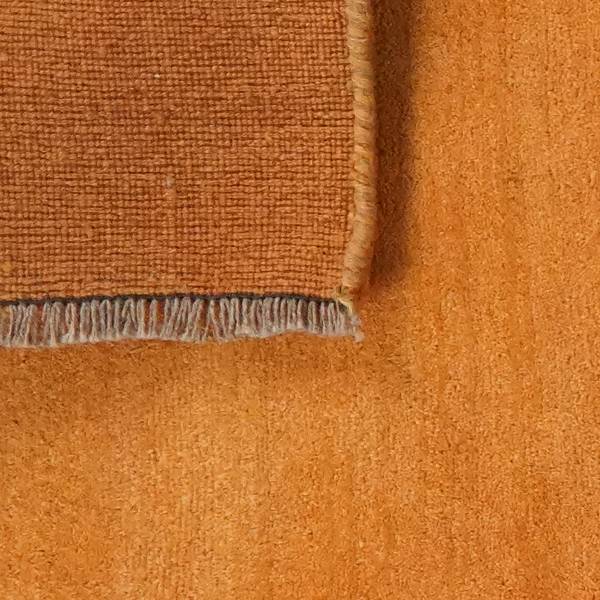 Hoogpolig vloerkleed Gabbeh 1237867 scheerwol - geel