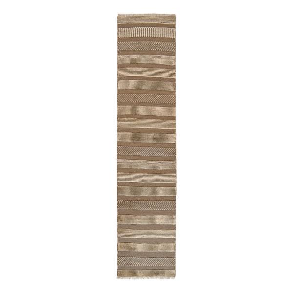 Tappeto a pelo lungo Gabbeh 1211230 Lana vergine - Beige
