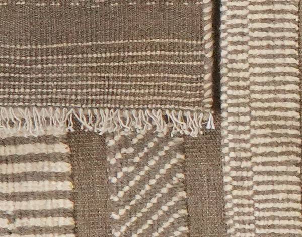 Tappeto a pelo lungo Gabbeh 1211230 Lana vergine - Beige