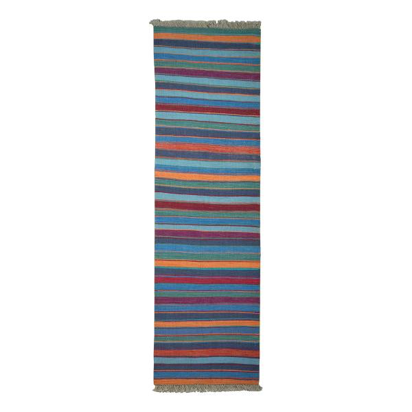 Kurzflorteppich Kelim Gashgai 2176716 Schurwolle - Mehrfarbig