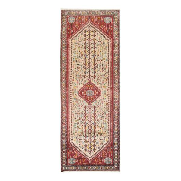 Tapis à poils courts Abadeh 1736474 Laine vierge - Beige