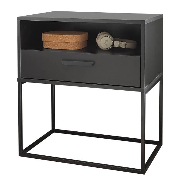 Nachtkommode Galeano Graphit