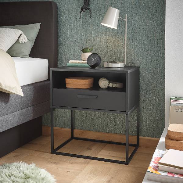 Nachtkommode Galeano Graphit