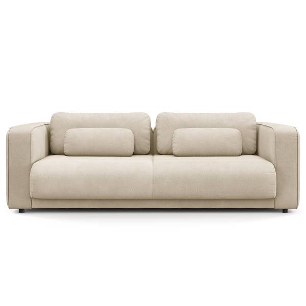 3-Sitzer Sofa ONDA Webstoff Liane: Beige