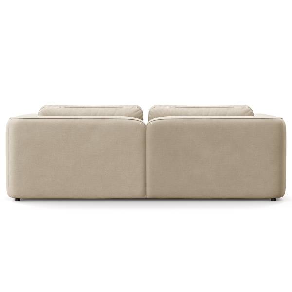 3-Sitzer Sofa ONDA Webstoff Liane: Beige