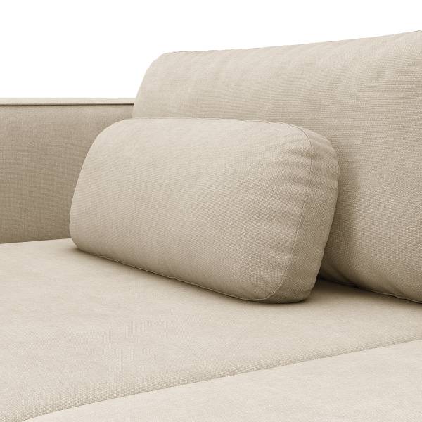 3-Sitzer Sofa ONDA Webstoff Liane: Beige