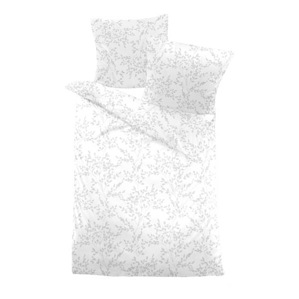 Edelbiber-Bettwäsche Mabsi Edelbiber - Beige - 155 x 220 cm + Kissen 80 x 80 cm