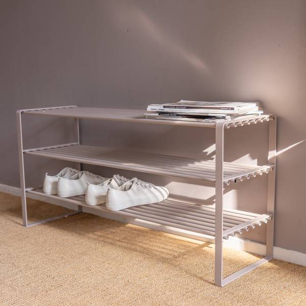 Schuhregal Rex mit 3 Ablagen 100 cm kaufen