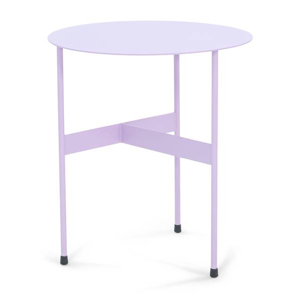 Table d'appoint Mira Low - 40 cm Lilas