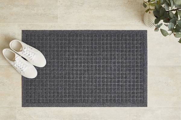 Tapis d'entrée Kenora Polyester - Gris