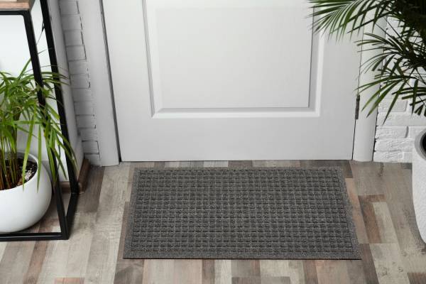 Tapis d'entrée Kenora Polyester - Gris