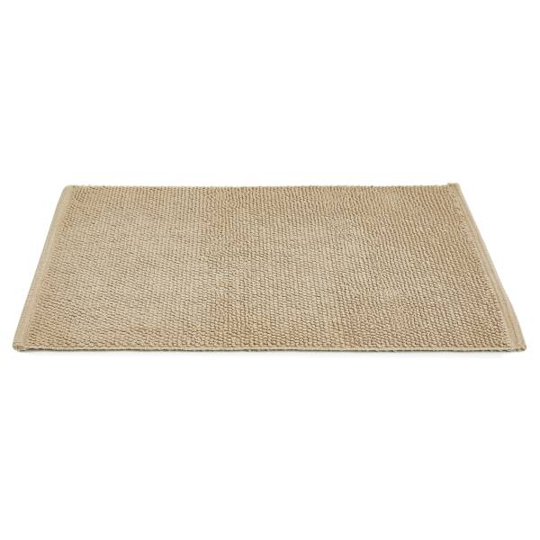 Tapis de bain Atlanta Tissu tissé - Beige