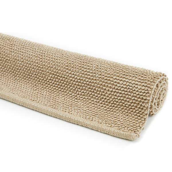 Tapis de bain Atlanta Tissu tissé - Beige