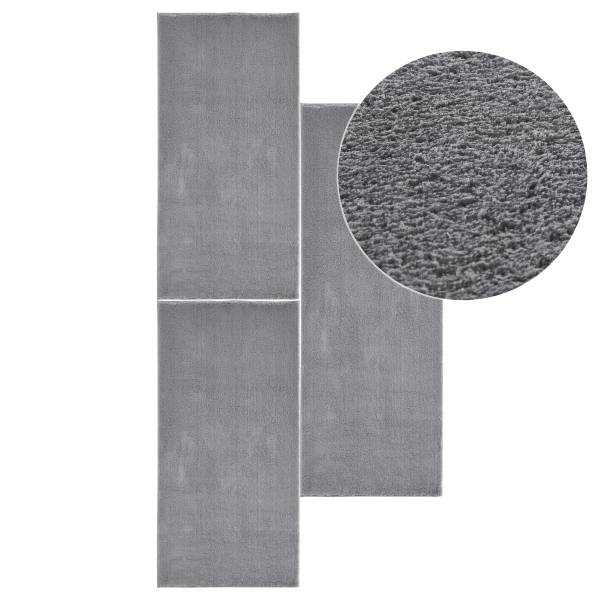 Bettumrandung Arezzo Polyester - Anthrazit