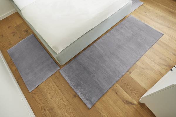 Bettumrandung Arezzo Polyester - Anthrazit