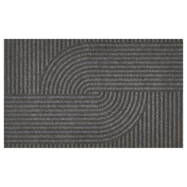 Tapis d'entrée Yukon Polyester - Gris foncé - 40 x 60 cm