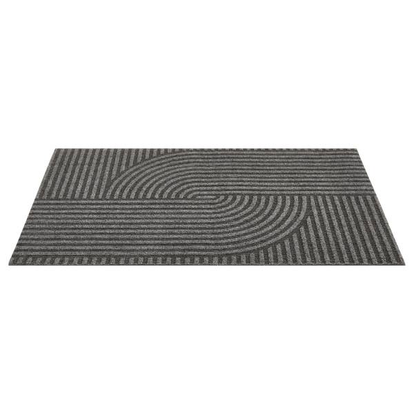 Tapis d'entrée Yukon Polyester - Gris foncé - 40 x 60 cm