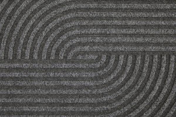 Tapis d'entrée Yukon Polyester - Gris foncé - 40 x 60 cm