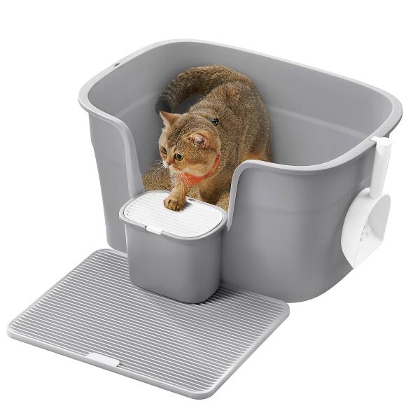 Katzentoilette Urgan Polypropylen - Grau