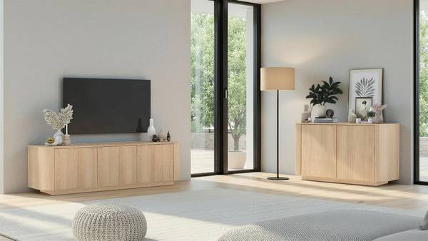 TV-Lowboard Adriatico Eiche Lindberg Dekor