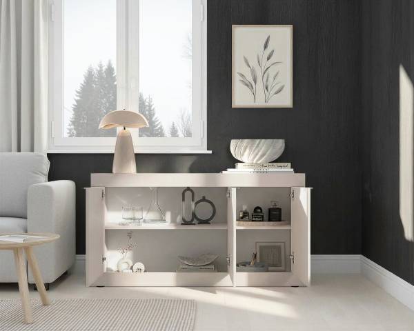 Sideboard Basic Kaschmir - Breite: 160 cm