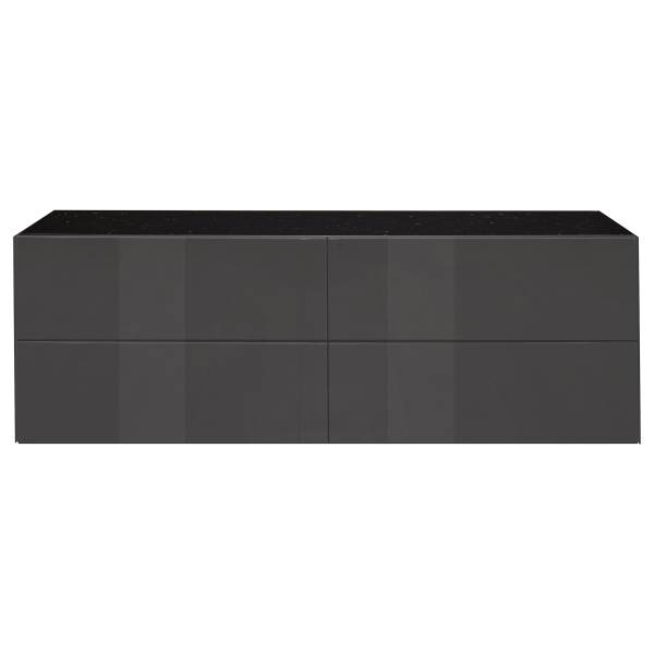 TV-Lowboard Bany Wende-Deckplatte Typ B Dunkelgrau
