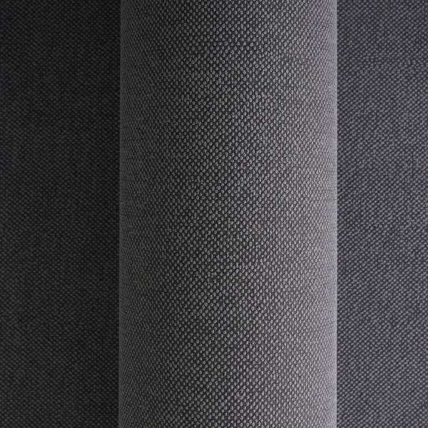 Vliestapete Soft Weave Vlies / Vinyl - Schwarz