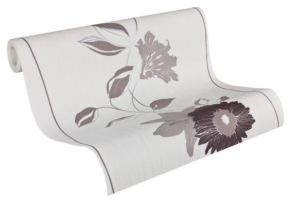 Tessuto non tessuto Bloom Tessuto non tessuto - Bianco crema