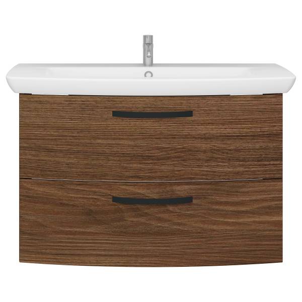 Wastafel Stankiv 90 cm walnotenhouten look