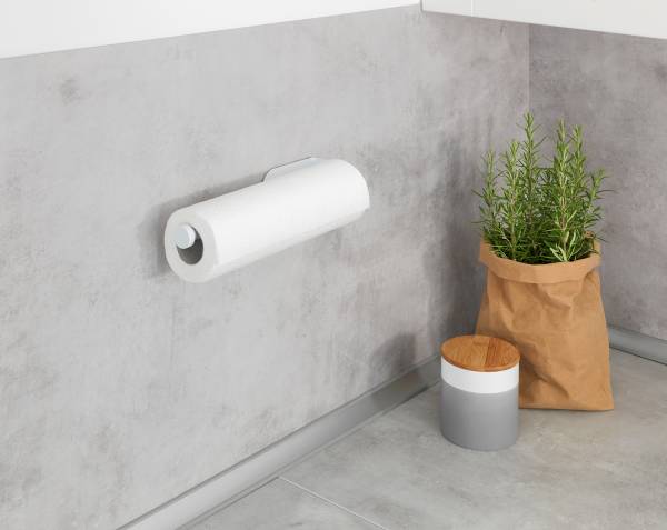 Küchenrollenhalter Nio Aluminium - Weiß